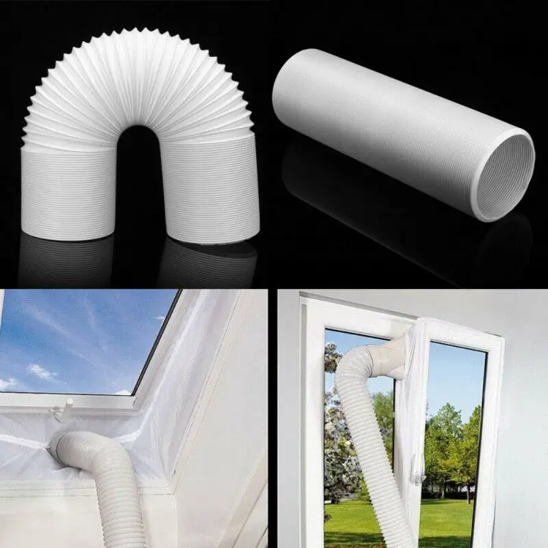 Portable Air Conditioner Hose Universal Mobile Conditioning Exhaust Pipe Venting Duct Extension Kit zh1 | Обустройство дома