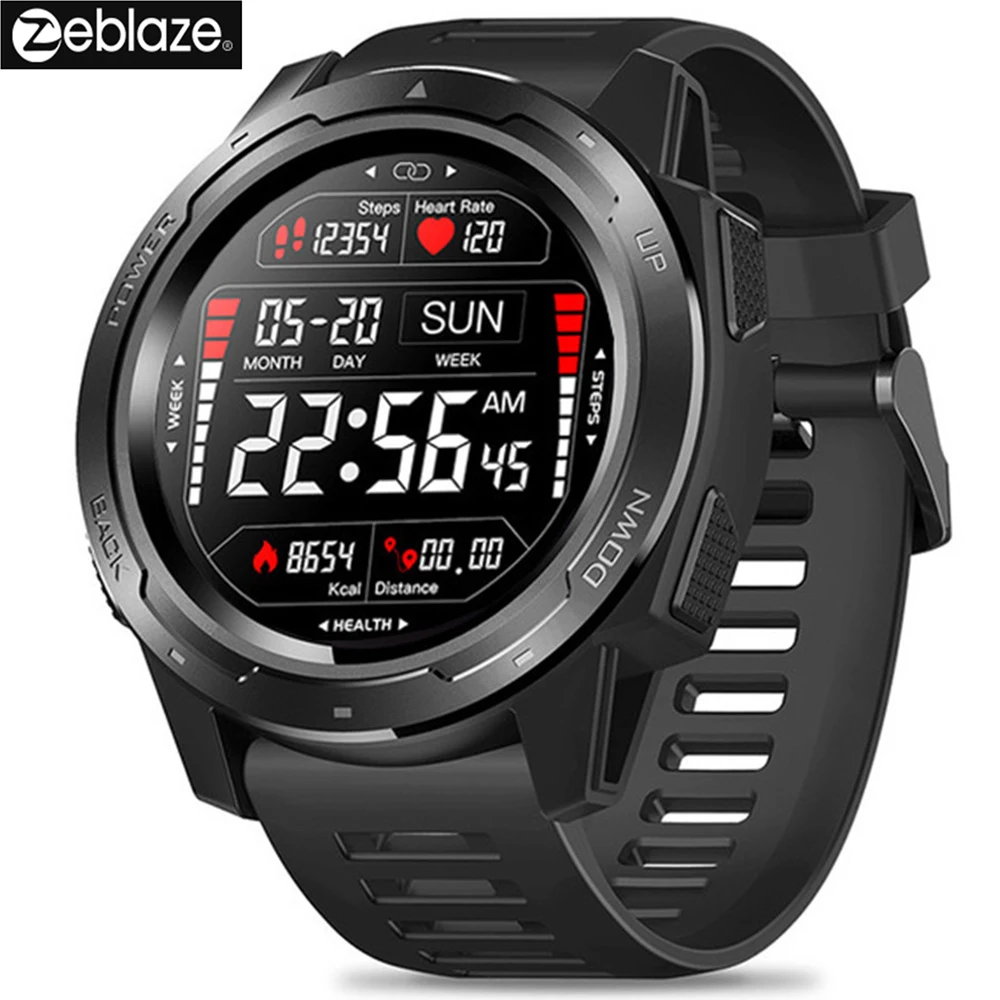 Zeblaze Смарт-часы VIBE 5 фитнес-трекер Smartwatch монитор сердечного ритма для мужчин и женщин ремешок для samsung huawei Xiaomi Apple iphone