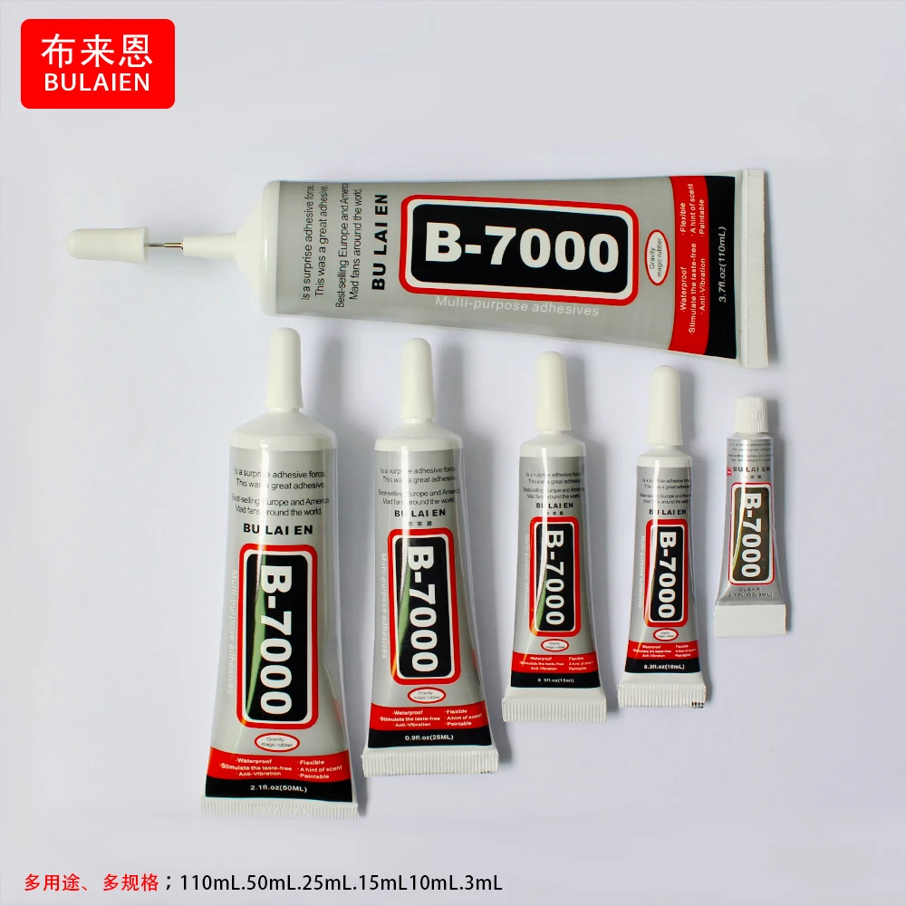 

B7000 15ml 25ml 50ml 110ml glue jewelry glue point drill glue plastic glass ceramic crystal acrylic metal stone glue