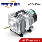 ACO-500 воздушный компрессор WaveTopSign, Электрический магнитный воздушный насос 500 Вт для лазерной гравировки CO2