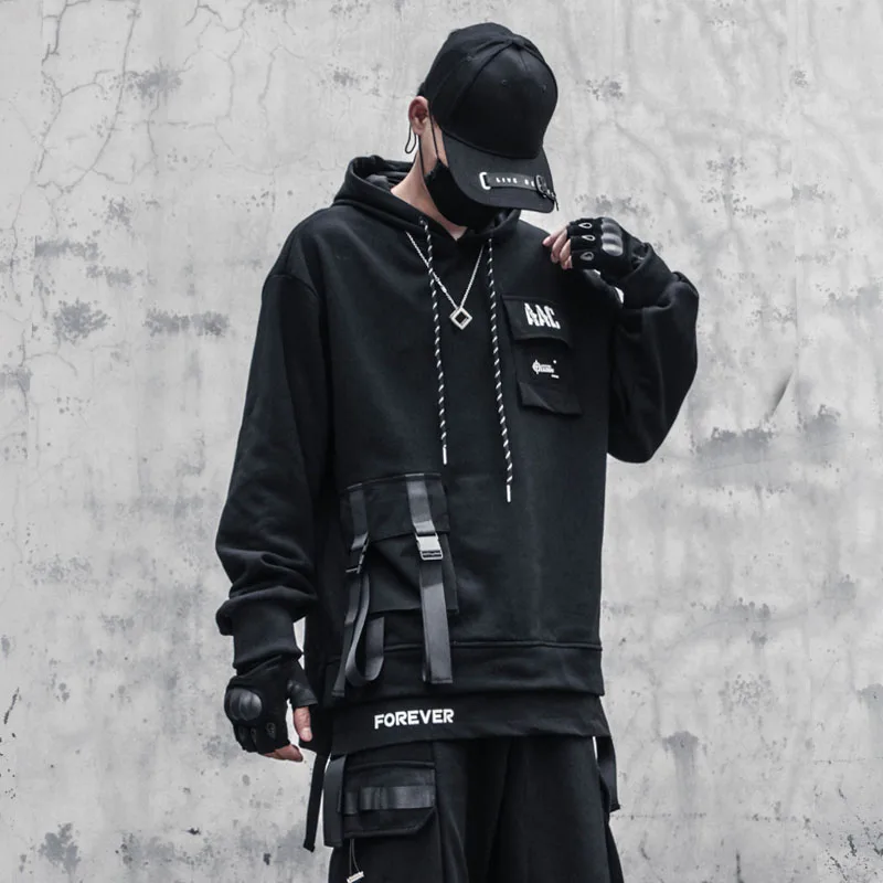 

Pocket ribbon fleece spell have hoodies heavy wind flow function