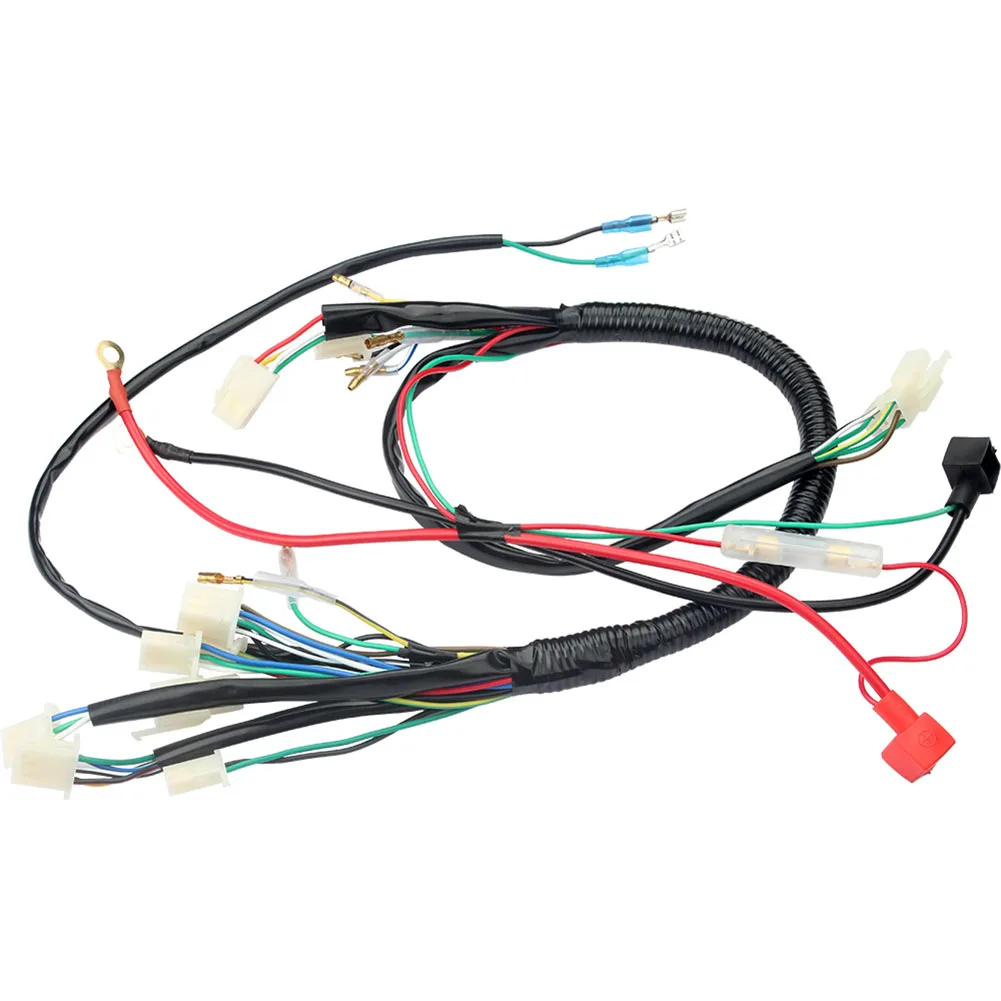 

Motorcycle Engine Wiring Harness Loom For SCOOTE 50cc 70cc 90cc 110cc Quad Bike ATV ATOMIK Buggy