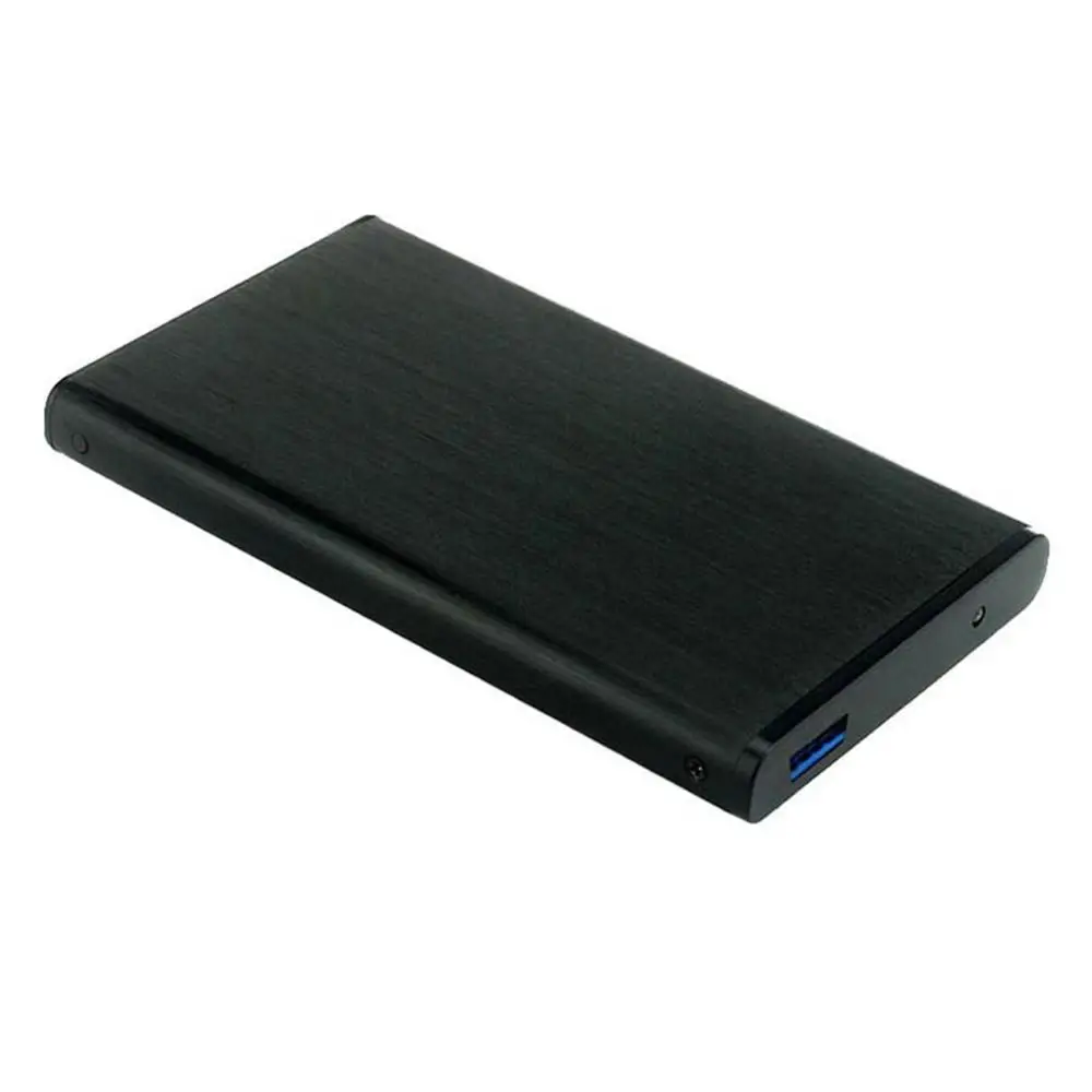 black USB 3.0 2,5 ''портативный SATA внешний hdd док-станция чехол с застежкой HDD жесткий корпус диск USB 3,0 USB 2,0 внешний жесткий диск чехол - Цвет: black USB 3.0