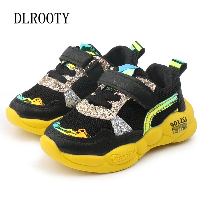 New Sport Children Shoes Kids Boys Sneakers Spring Autumn Net Mesh Hook & Loop Casual Girls Shoes Running Shoe For Kids