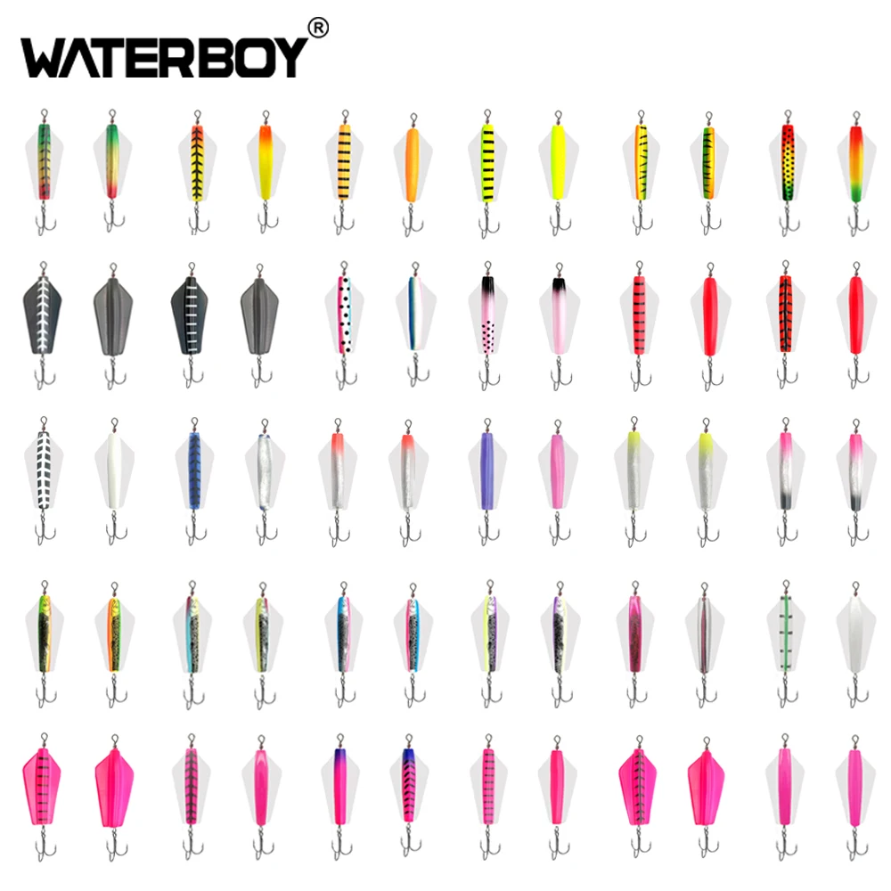 WATERBOY Devil Fishing Bait 12g 13.5g 20g 21g Wobbler Swimming Tasmanian Spinner Salmon Pike Walleye Bass Lure