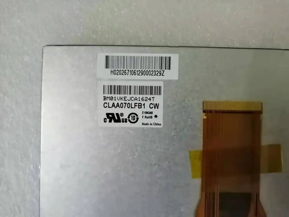 Yqwsyxl оригинальный новый 7 дюймовый ЖК экран CPT CLAA070LFB1 CW 800x480 дисплей сменная