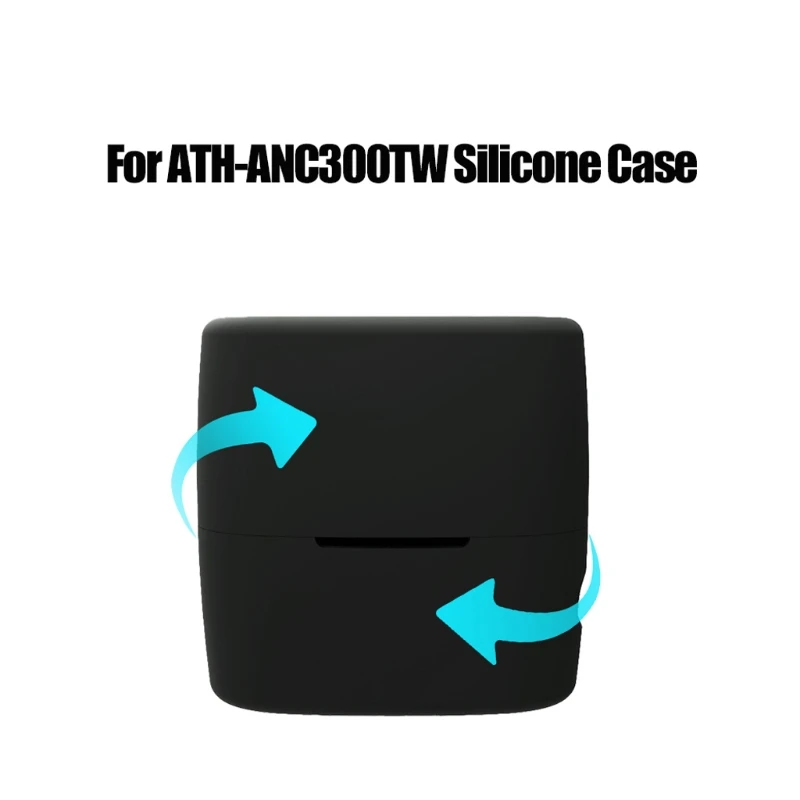 

Silicone Protective Cover Anti-fall Earphone Case for ATH-ANC300TW Earphone
