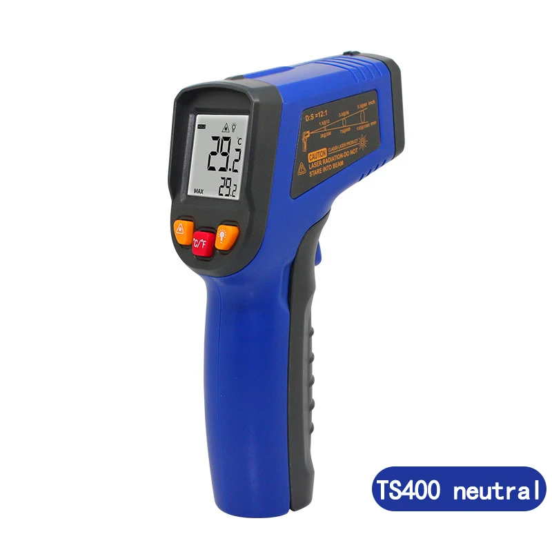 Цифровой лазерный термометр TS400/TS600 Бесконтактный цифровой инфракрасный для