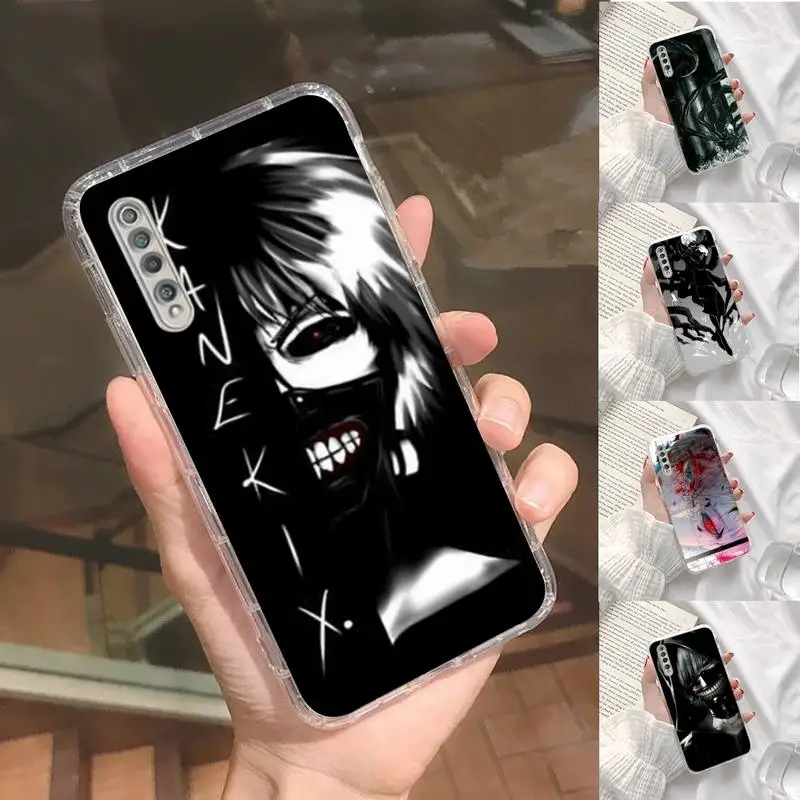

Tokyo Ghoul Phone Case For iPhone 13 12 11 Mini Pro XR XS Max 7 8 Plus X Matte transparent Gray Back Cover