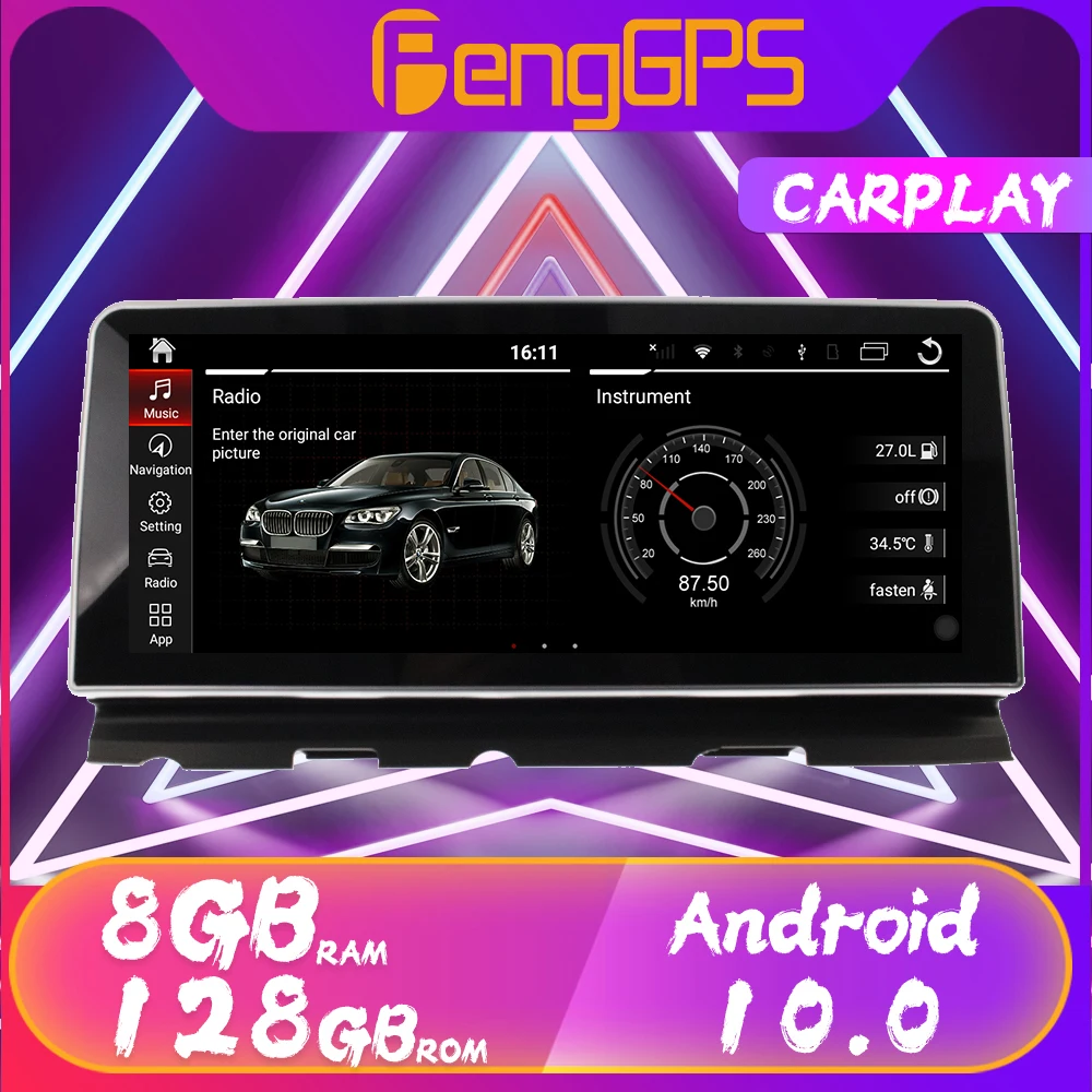 

128G Android12.3 PX6 DSP For BMW 7 Series 2009 Car DVD GPS Navigation Auto Radio Stereo Video Multifunction CarPlay HeadUnit