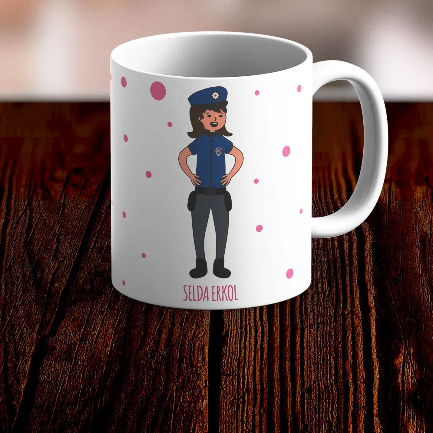 

Personalized Women 'S Polis Mug Cup-2