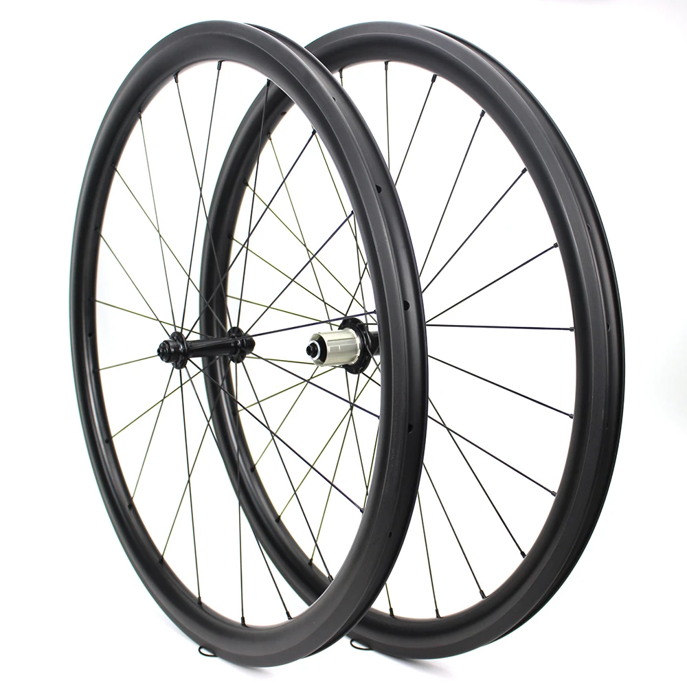 ELITEWHEELS 700C карбоновый шоссейный комплект Колес 50*25 мм ширина клинкера трубчатые