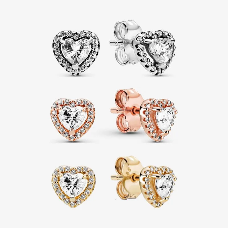 

Женские серьги из серебра 925 пробы, с кристаллами