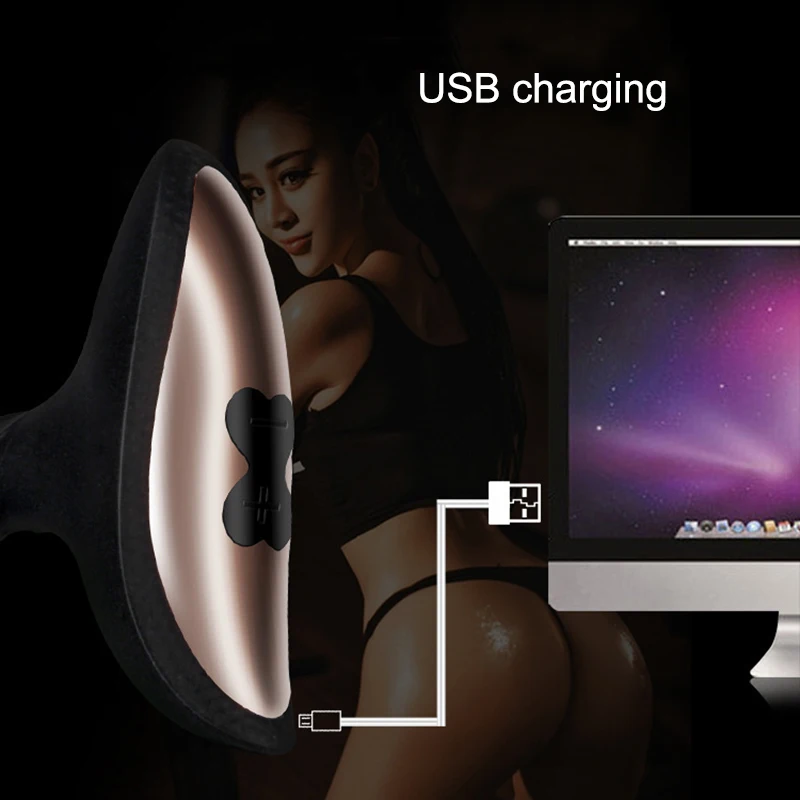 Перезаряжаемый мужской анальный мастурбатор массажер простаты Анальная пробка