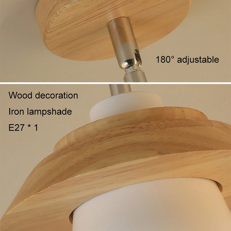 Светодиодный потолочный светильник промышленный скандинавский Plafonnier для