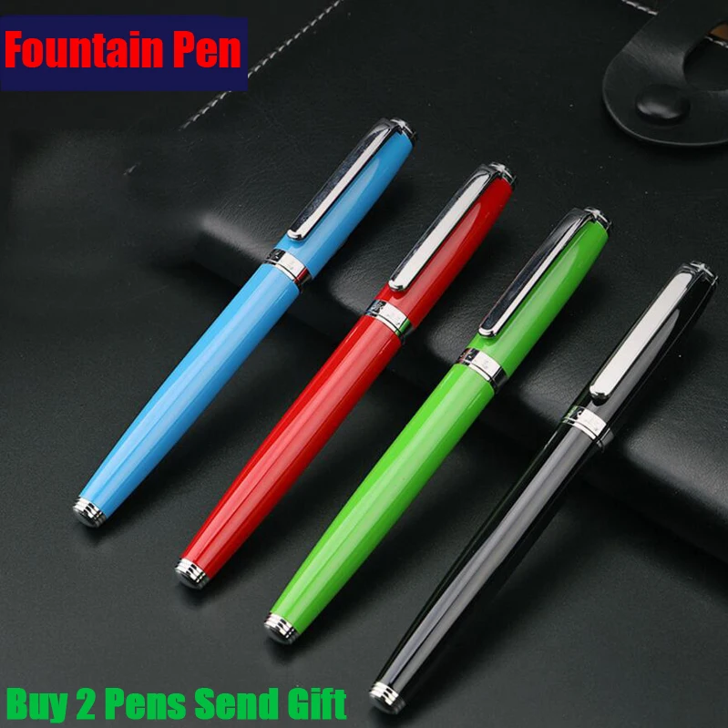 

Free Shipping Classic Design Brand Sonnet Business Fountain Pen Metal Writing Clip Pen 9119 Buy 2 Pens Send Gift