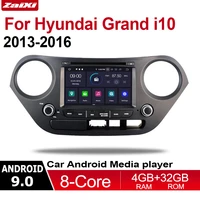 zaixi 2din android 9 0 octa core 4gb ram car dvd for hyundai grand i10 20132016 gps radio bt navi map multimedia player system