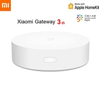 xiaomi mijia gateway 3 zigbee wifi bluetooth mesh hub smart home hub for mijia app apple homekit or smart remote controller