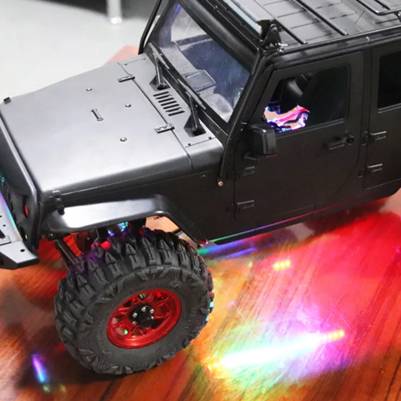 

Remote Control Car 10 Led Light 8cm 7 Colors 20 Models Lamp Car Light for Trx-4 Scx10 D90 1/10 Rc Car Cars on the Control Panel