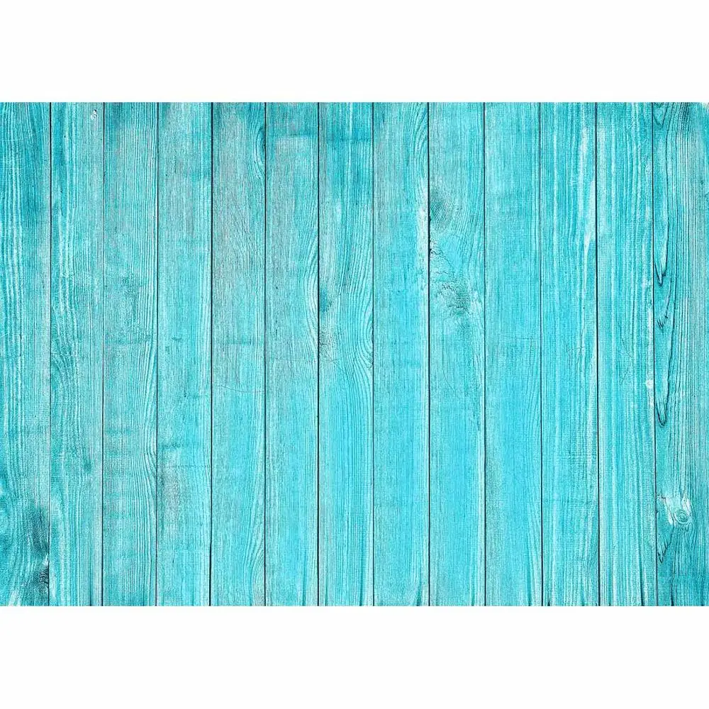 

Cyan Wooden Plank Photographic Backgrounds Computer Printed Photocall Backdrop Photo Studio for Children Baby Pet Toy Photoshoot