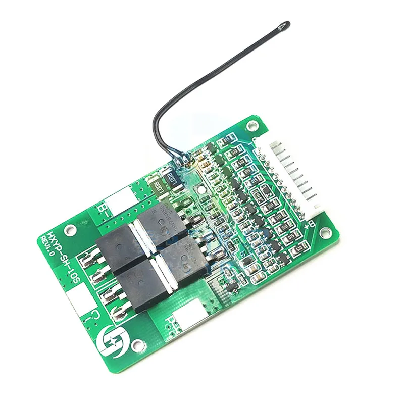 Плата защиты аккумулятора Lipo 36V 42V 10S bms 20A 3 7 v с датчиком температуры | Электроника