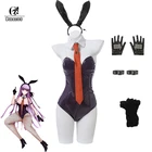 ROLECOS Game Danganronpa Косплей Kirigiri Kyouko Косплей Костюм женский сексуальный комбинезон кролика для девочек Полный комплект костюмы на Хэллоуин
