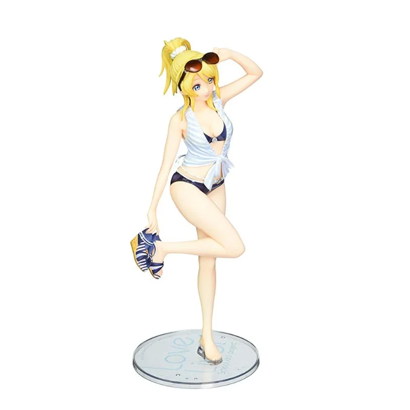 Альтер Love Live! Модель купальника Eli Ayase статуэтка Элли из ПВХ|Игровые фигурки и