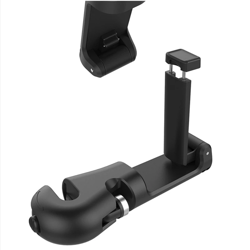 

Car Seat Back Multi-Function Hook With Mobile Phone Bracket Car Safety Hammer Back Creative Car Small Hook
