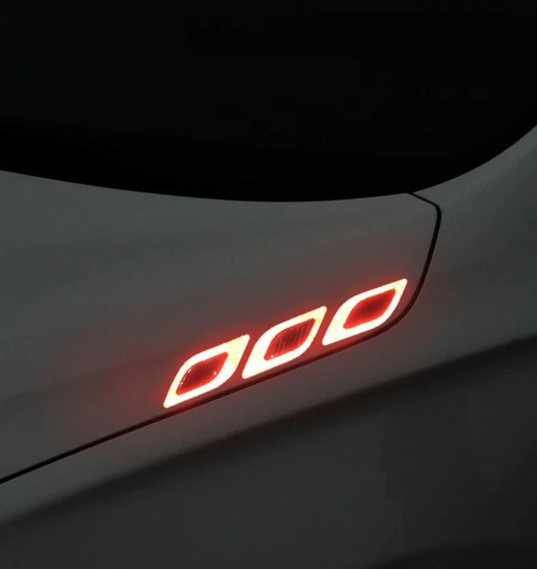 Автомобильные Светоотражающие Полоски Предупреждение ющие наклейки