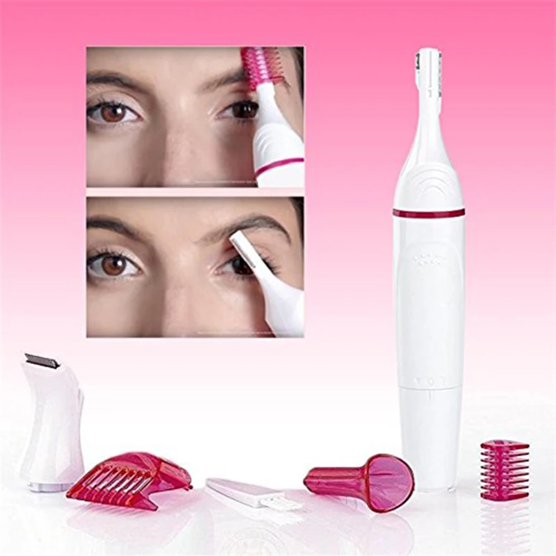 5 в 1 Многофункциональная портативная Бритва для бровей инструмент формирования