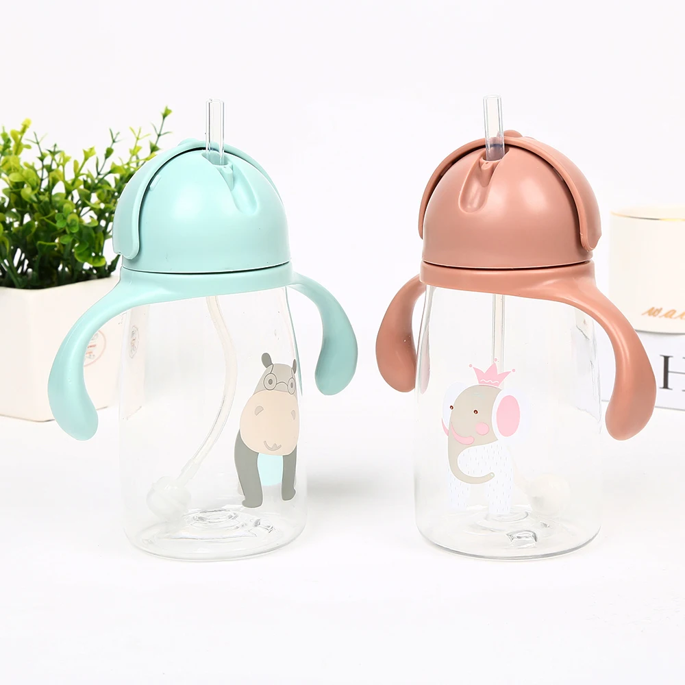 Соломинка для питьевой воды с мультяшными животными | Мать и ребенок