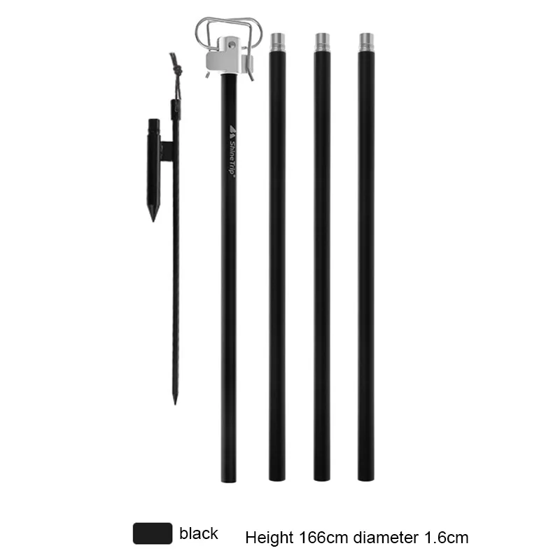 

Camping Table Folding Light Pole Lantern Stand Height-adjustable Outdoor Light Stand Portable Multifunctional Dropshipping