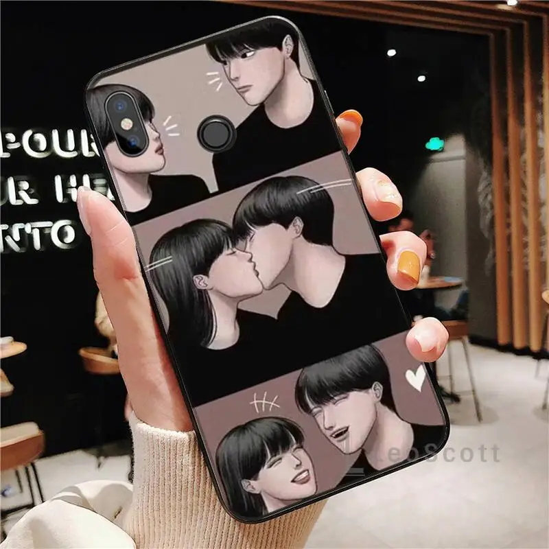

Funny sweet beautiful couple Phone Case For Xiaomi Redmi Note 4 4x 5 6 7 8 pro S2 PLUS 6A PRO cover funda coque