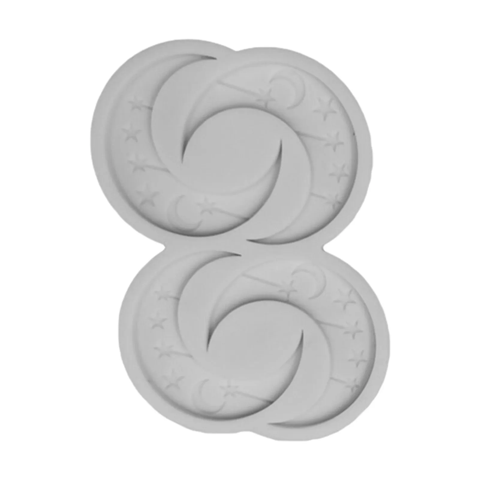 

Eid Mubarak Moon Shape Silicone Mold Fondant Chocolate Cake Moulds Cake Decorating Tool Islamic Festival Eid Party Supplies