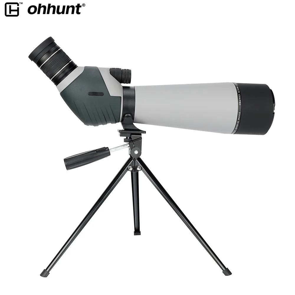 Бесплатная доставка ohhunt 20-60x80 точечная труба двухскоростной фокусный телескоп