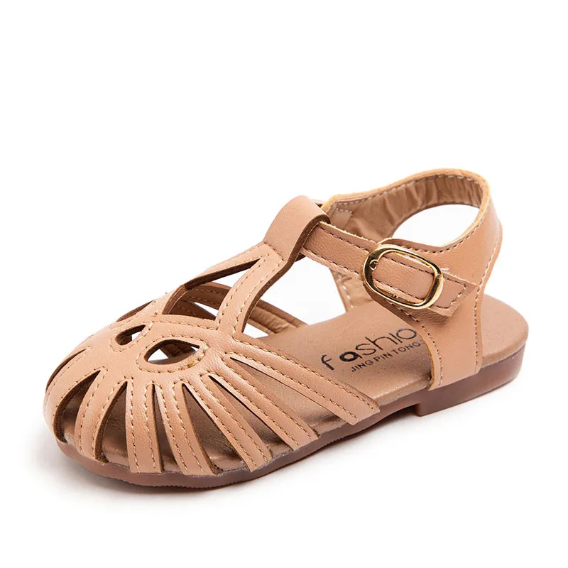 

2021 summer new girls hollow cute princess shoes for children and baby soft-soled toddler shoes
