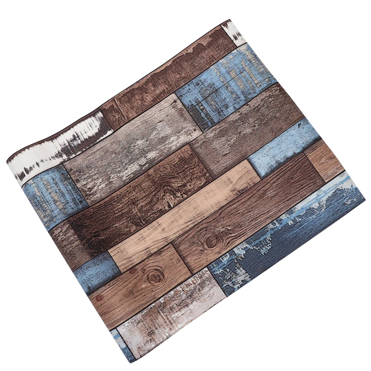 

Деревенская деревянная настенная бумага из ПВХ, самоклеящаяся настенная бумага, деревянная полоса, узор, настенная бумага, рулон для дома и ...