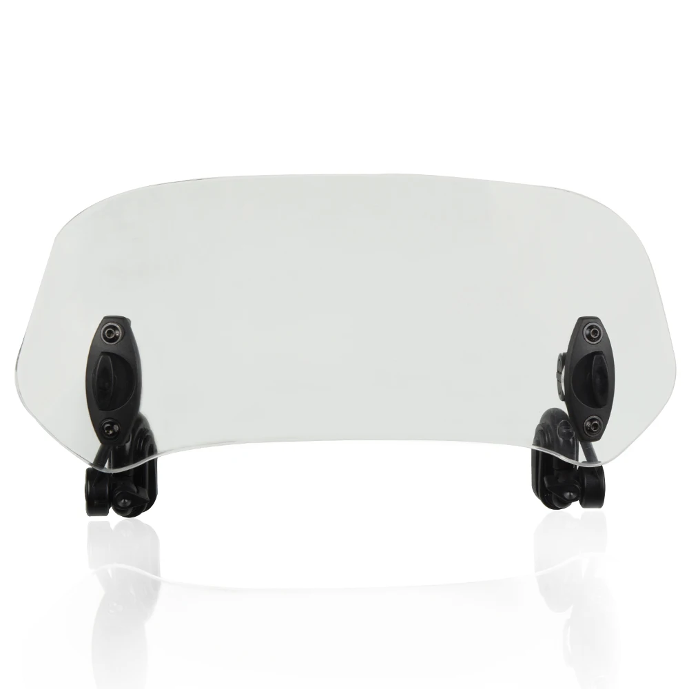 Мотоциклетный расширительный спойлер на лобовое стекло с регулируемым зажимом