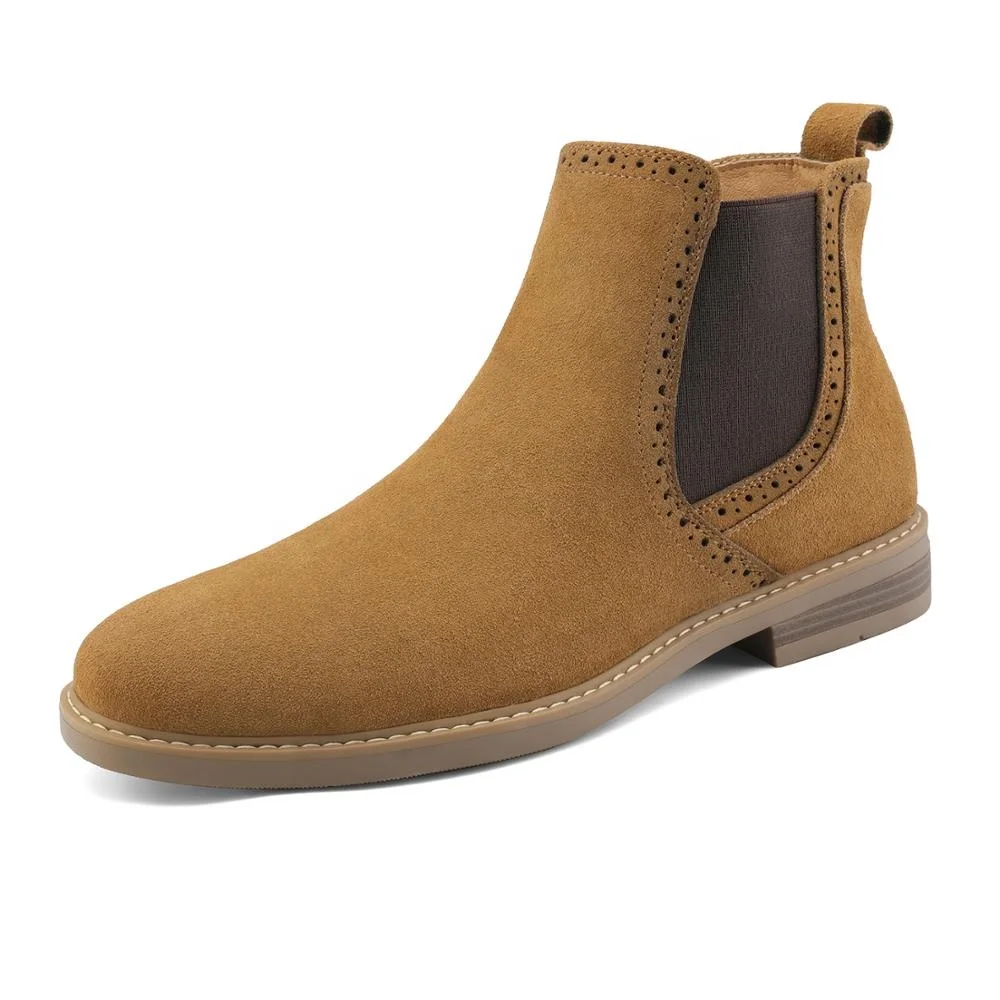 Mens Boots Men's Shoes Suede Ankle Chelsea Winter Men Male Comfortable Shoe