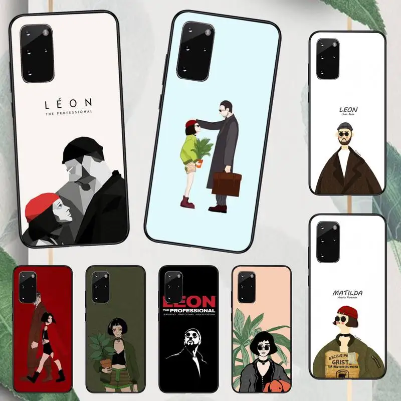 

Leon Matilda Natalie Portman Killer Phone Case For Samsung galaxy A S note 10 12 20 32 40 50 51 52 70 71 72 21 fe s ultra plus