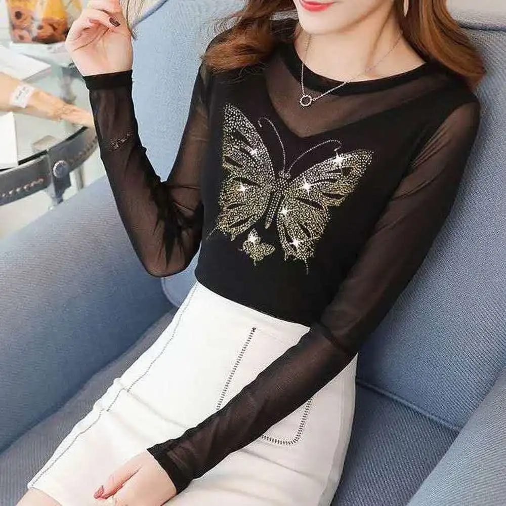 Новейшая популярная Сексуальная Женская Прозрачная Кружевная сетчатая женская