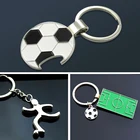 1 шт. футбольные фанаты, сувенирные брелоки для футбола, брелок для ключей, спортивный подарок, кольцо с наорментом, оптовая продажа