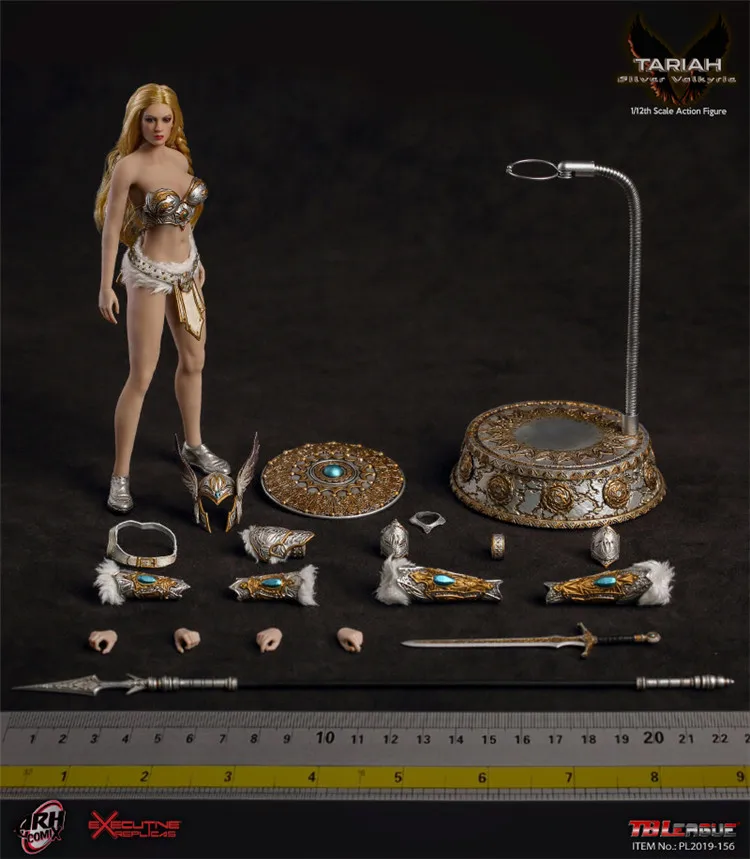 

TBLeague PL2020-156 TARIAH THE VALKYRIE-SILVER 1/12 Scale Action Figure Female Warrior Soldier Model Collections