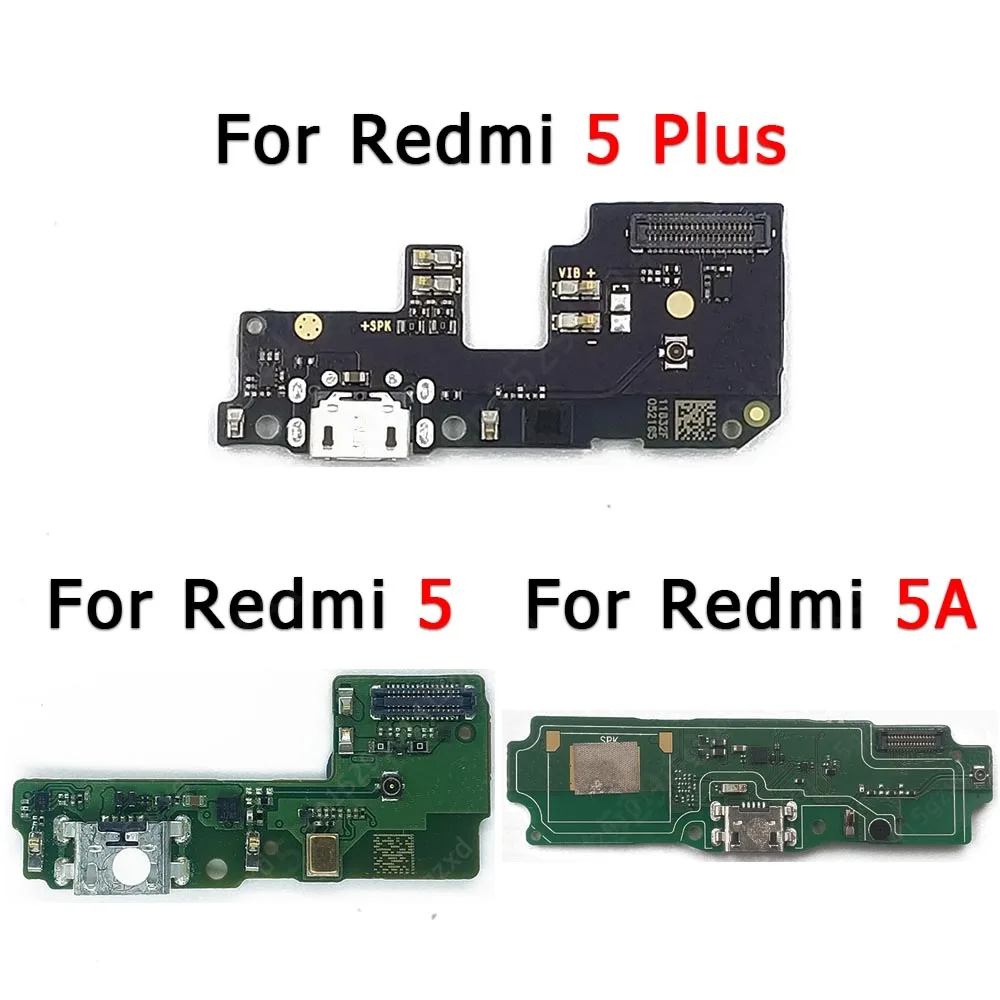 

Оригинальный зарядный порт для Xiaomi Redmi 5A 5 Plus 5 Plus, зарядная плата, Usb-разъем, гибкий кабель, Pcb док-станция, запасные части для замены
