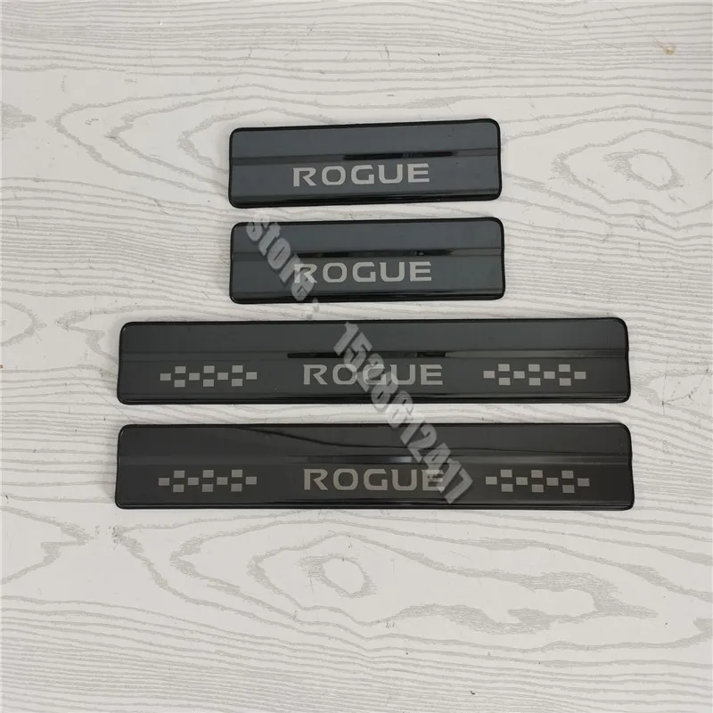 Stainless Steel Door Sill Car Styling For Nissan Rogue X-Trail T32 2014-2019 2020 Pedal Scuff Cover Protector Sticker | Автомобили и