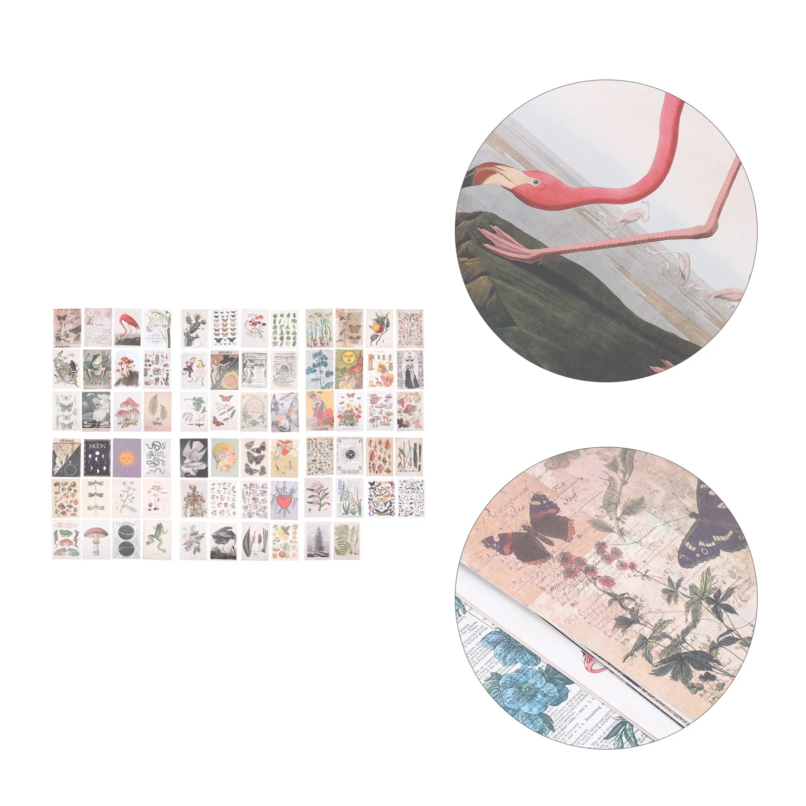 

70 Sheets Decorative Message Paper Creative Background Paper DIY Craft Paper