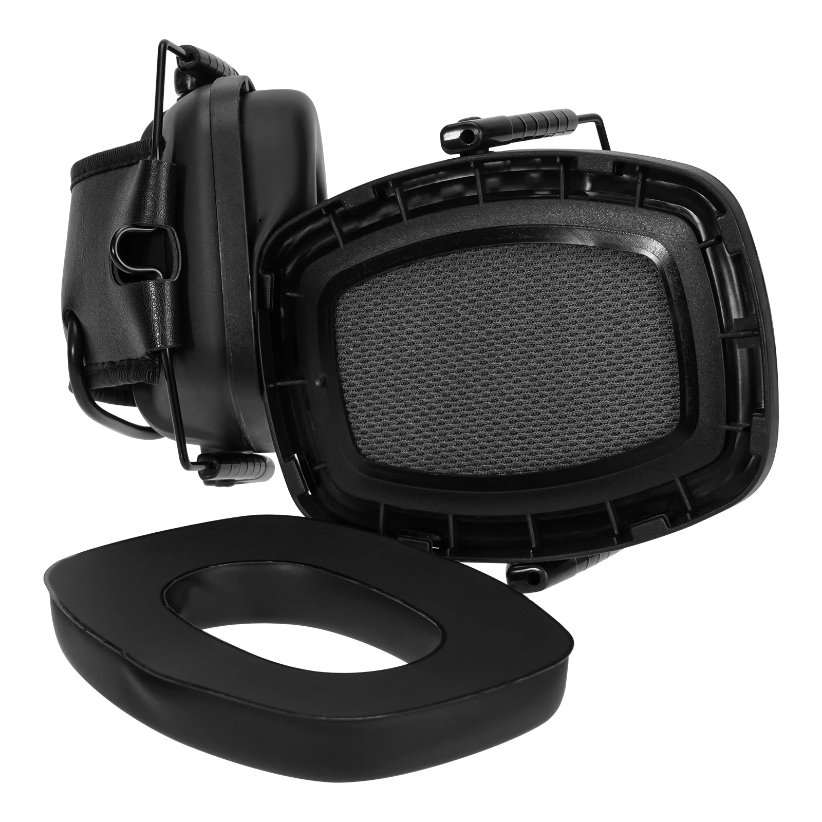 Retevis EHN003 Electronic Noise Reduction Earmuff with Mic Hearing Protection for Airsoft Game Hunting Shooting for Construction