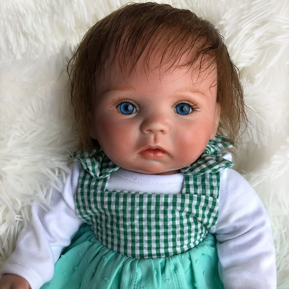 

OtardDolls Bebe Reborn mini dolls 15inch 35cm soft silicone Vinyl Reborn Baby Doll Toys Lifelike girl newborn dolls toys gift