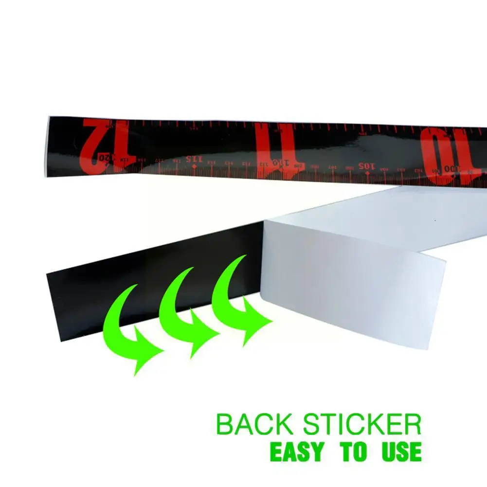 Линейка для рыбы M9p7 клейкая водонепроницаемая складная точное измерение