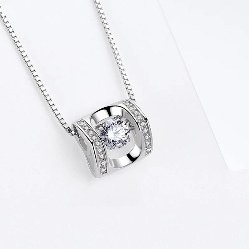 

Korean Style New Pendant Plated 925 Silver Female Necklace